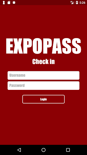 EXPOPASS Check in Screenshot 0
