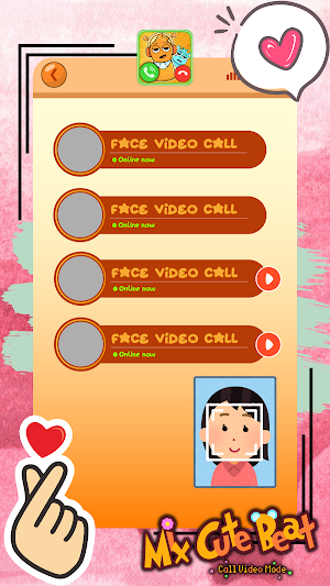 Mix Cute Beat: Call Video Mode Screenshot 3