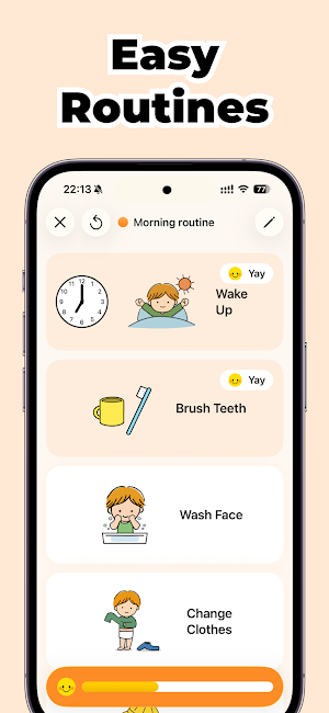 Mirumiru Kids Visual Schedule Screenshot 1