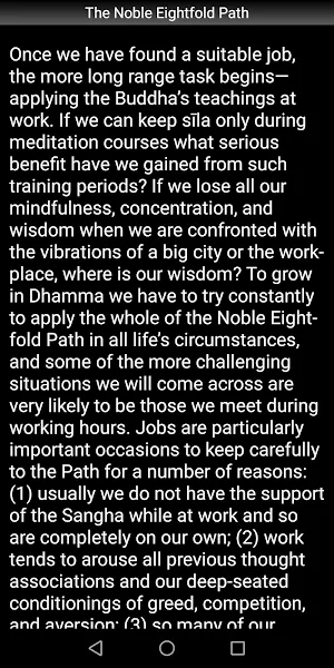 The Noble Eightfold Path Screenshot 2