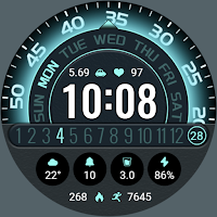 Luminous Turntable ZKin Watch