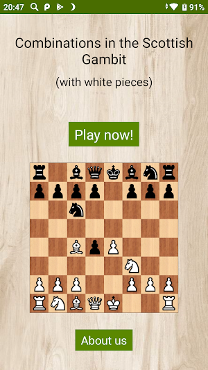 Chess - Scottish Gambit (free) Screenshot 0