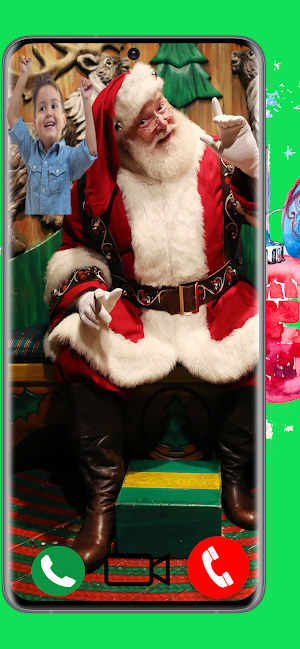 Fake Call Santa Claus Fake VD Screenshot 0