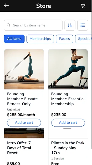 Hiptwist Fitness Screenshot 2