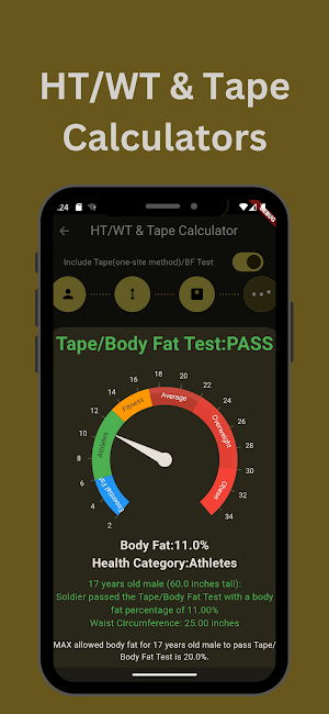 ACFT App Screenshot 2