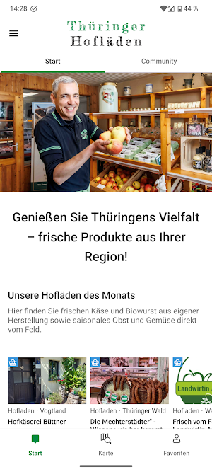 Thüringer Hofläden entdecken Screenshot 0