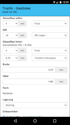 Trosifol - GlasGlobal Screenshot 1