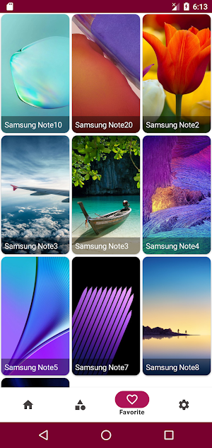 Wallpaper for Note Series Screenshot 3