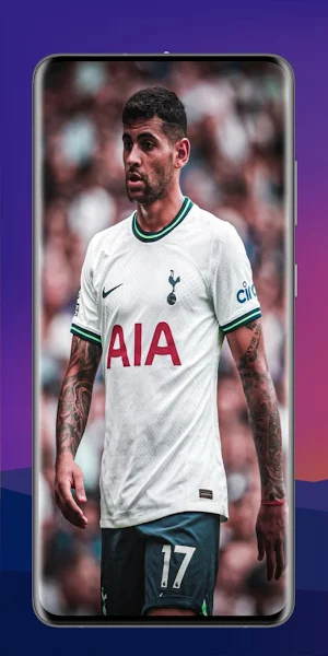 Cristian Romero 4K Wallpaper Screenshot 0