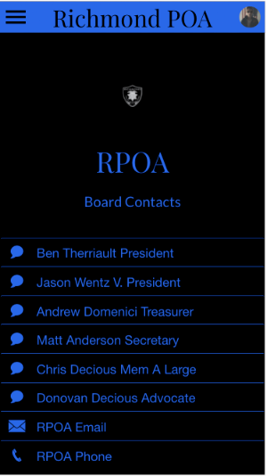Richmond POA Screenshot 2