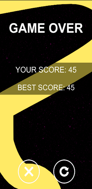 Infinity Space Rocket Run Screenshot 1