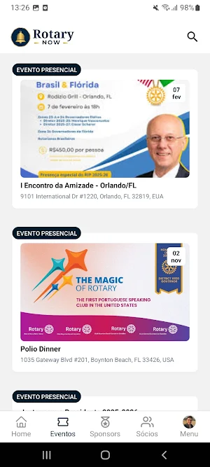 Rotary Now Screenshot 1