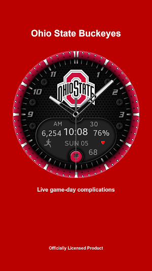 Ohio State Premium Watchface Screenshot 0