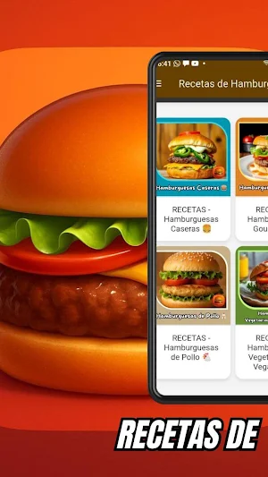 Recetas de Hamburguesas Screenshot 3