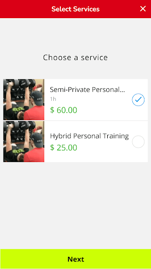 Peak Fitness & Sports Training Screenshot 1