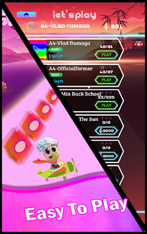 Vlad A4 Flying Bumaga Beat Hop Screenshot 1