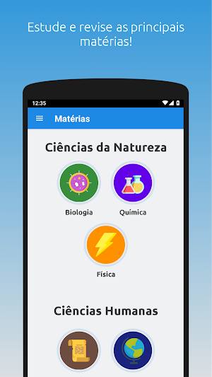 RevisApp (Enem e Vestibular) Screenshot 0