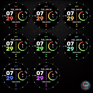 Energy Pulse Watch Face Screenshot 2