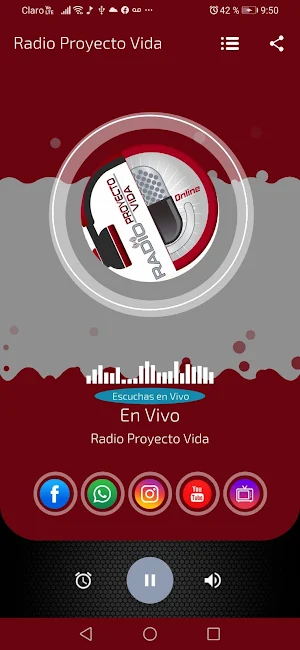 Radio Proyecto Vida Screenshot 2