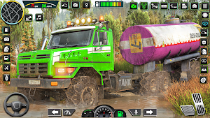 Offroad Mud Cargo Truck Driver Screenshot 0