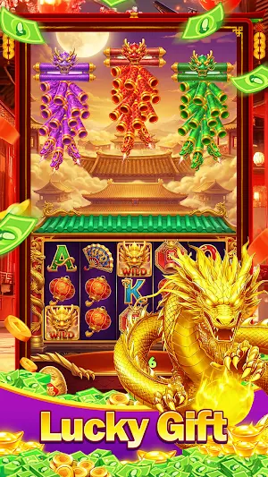 Dragon Treasure Slot Screenshot 2