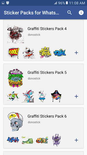Graffiti Stickers for WhatsApp - WAStickerApps Screenshot 1