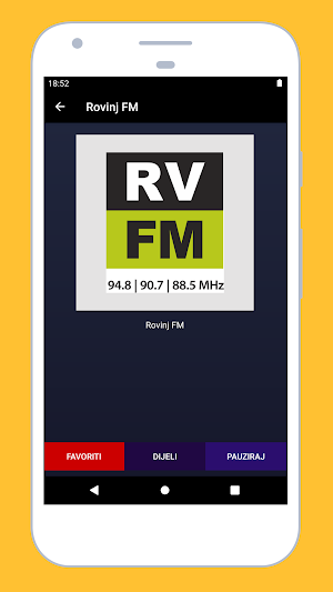 Croatian Radio Stations Online Screenshot 3