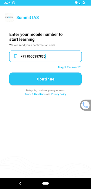 Summit IAS Screenshot 1