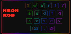 Neon Led keyboard  - Neon RGB Color 2 Screenshot 3