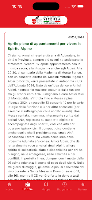 Alpinapp Adunate Screenshot 1