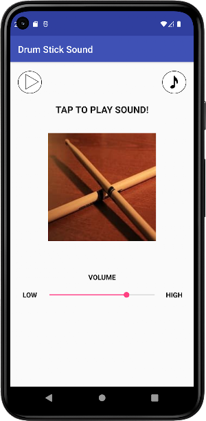 Drum Stick Sound Screenshot 0
