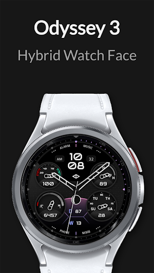 Odyssey 3: Hybrid Watch Face Screenshot 2