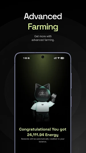 WeFi - Mining & Farming App Screenshot 1