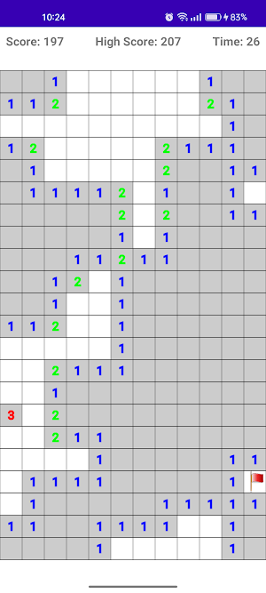 Minesweeper: Swipe & Play Screenshot 1