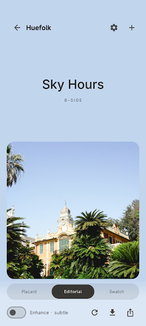 Huefolk: Photo Color Cards Screenshot 2