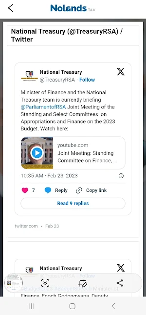 Nolands Global Tax App Screenshot 2