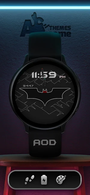BatmanForever WearOS WatchFace Screenshot 1
