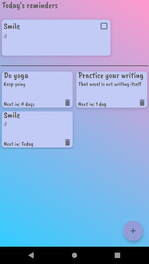 Random Reminders Screenshot 1