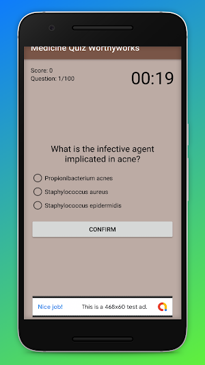 Medicine Quiz Worthyworks Screenshot 0