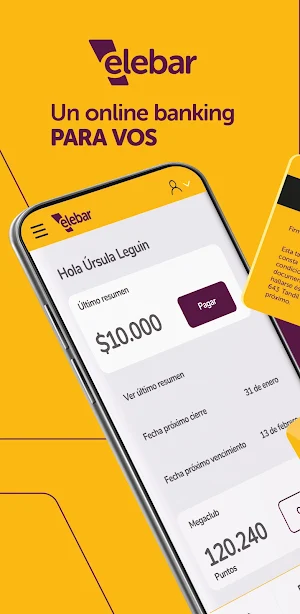 Elebar: Online Banking Screenshot 0