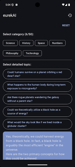eurekAI Screenshot 0