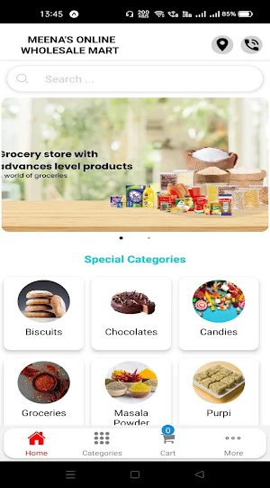 Meena's Online Wholesale Mart Screenshot 0