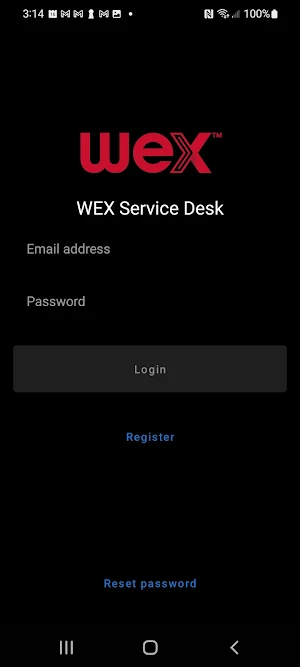 WEX Service Desk Screenshot 3