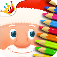 Coloring book Christmas Games
