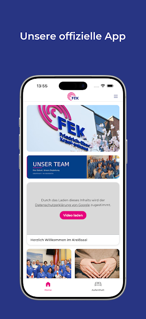 FEK Geburtenapp Screenshot 0