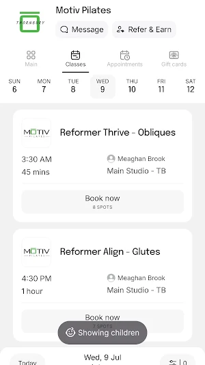 MOTIV Thornbury Screenshot 2
