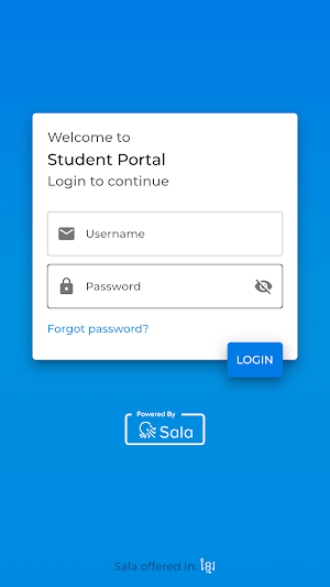 Student Portal Screenshot 0