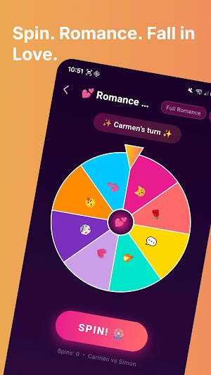 Romance Wheel Screenshot 0