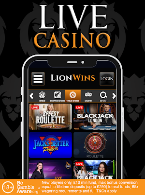 Lion Wins - UK Casino Online Screenshot 2