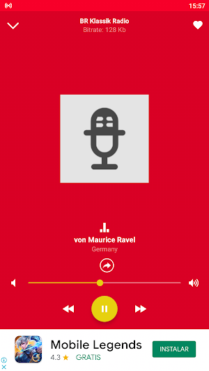 BR Klassik Radio App DE Screenshot 1